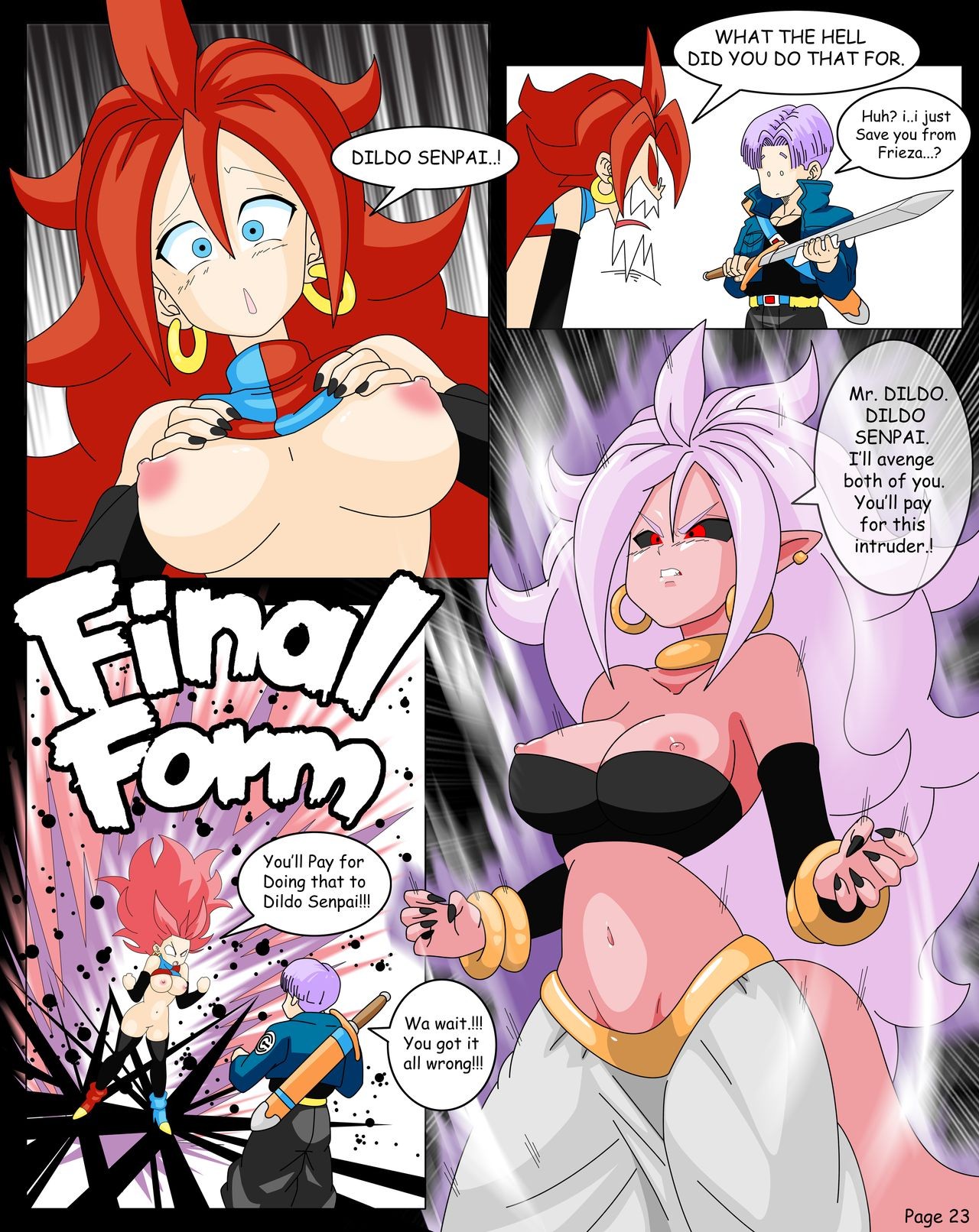 Dragon Ball Yamete: Android 21 Saga Porn Comic english 28