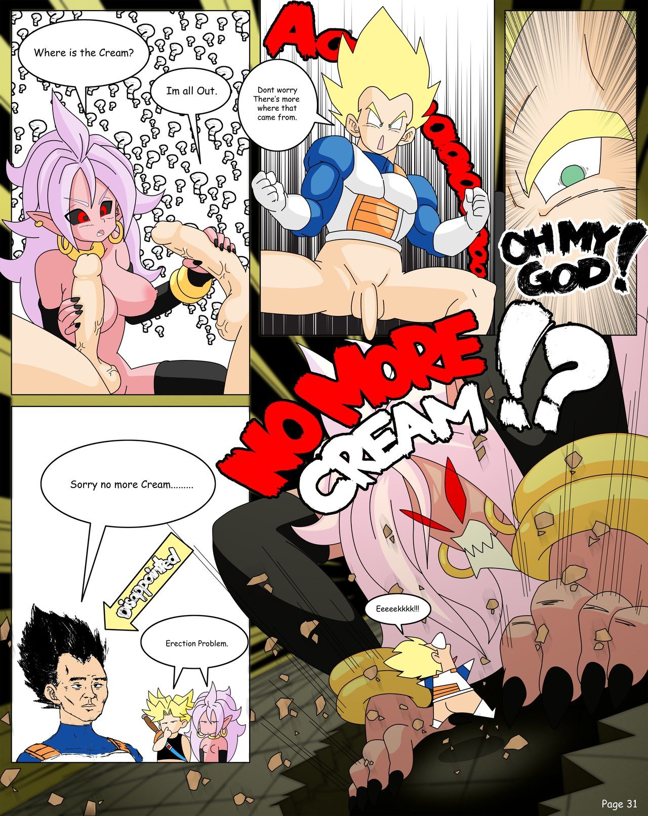 Dragon Ball Yamete: Android 21 Saga Porn Comic english 36