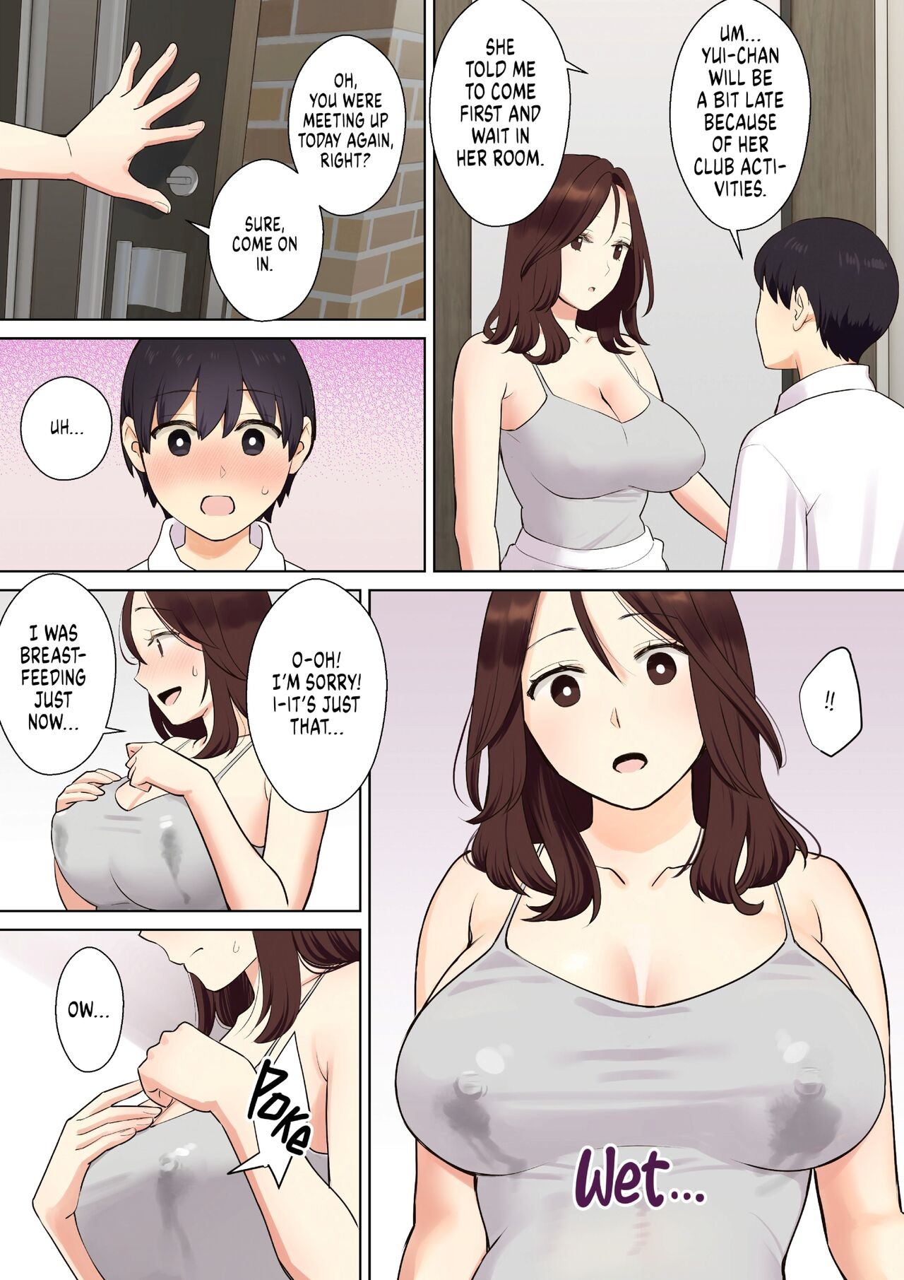How My Girlfriend’s Mom Took My Virginity 1 Porn Comic english 17