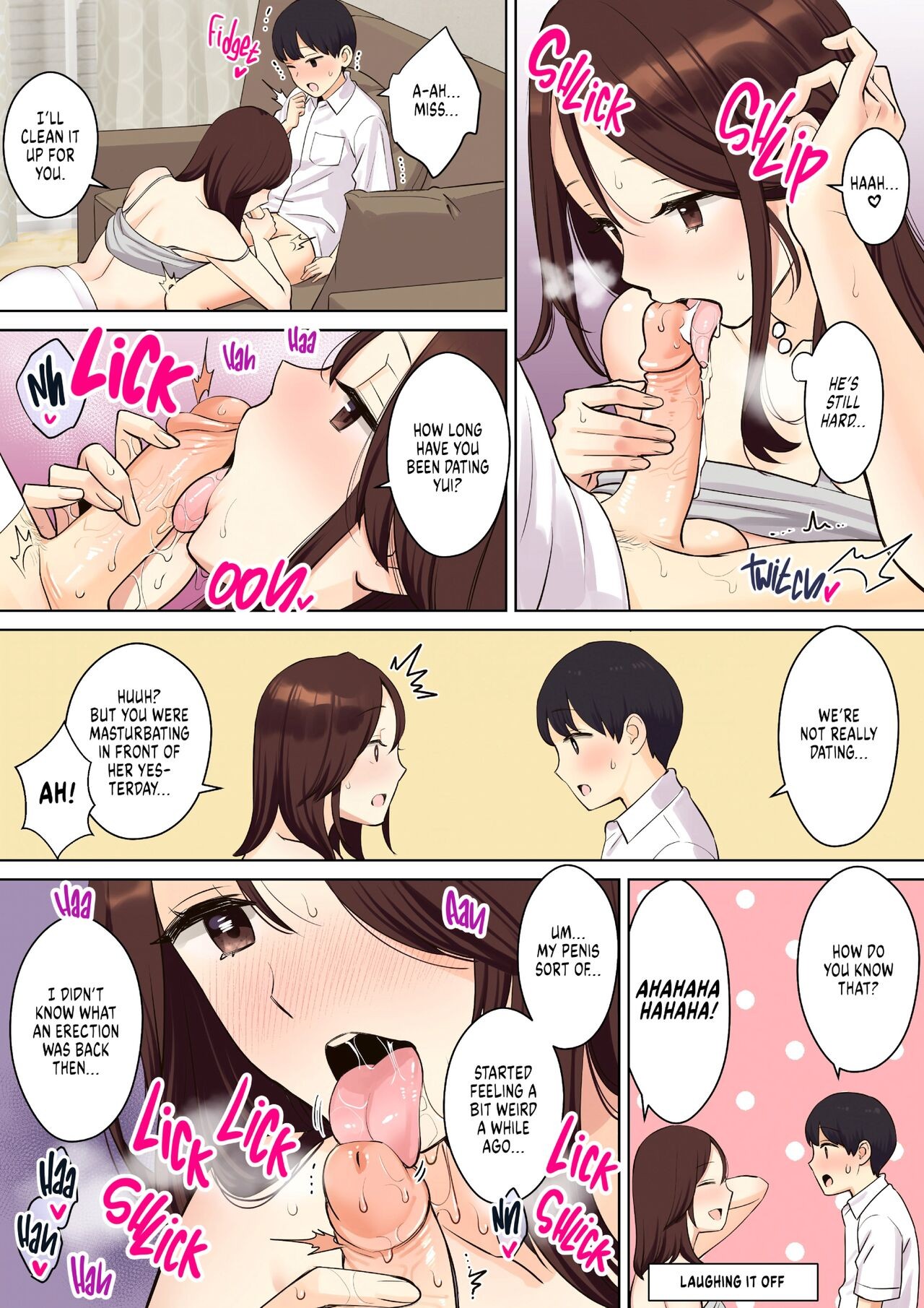 How My Girlfriend’s Mom Took My Virginity 1 Porn Comic english 29