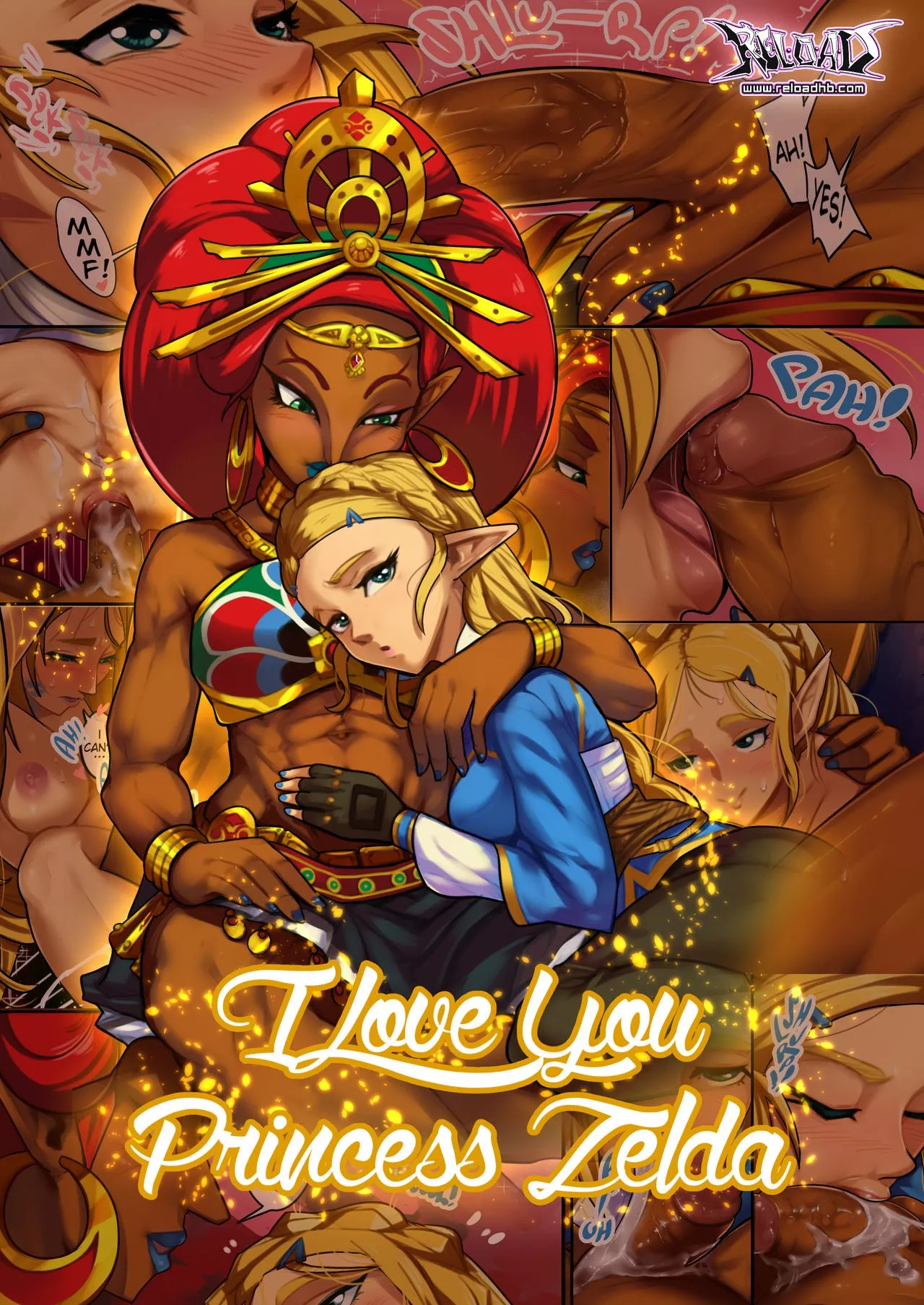 I Love You Princess Zelda (The Legend of Zelda) [R-E-L-O-A-D] - English - Porn  Comic