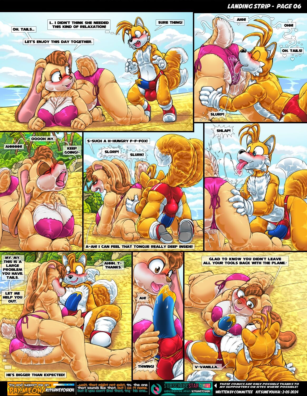Landing Strip Porn Comic english 13