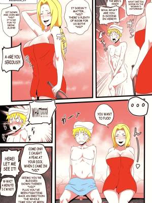 Naruto X Tsunade Hotspring Affair  Porn Comic english 03