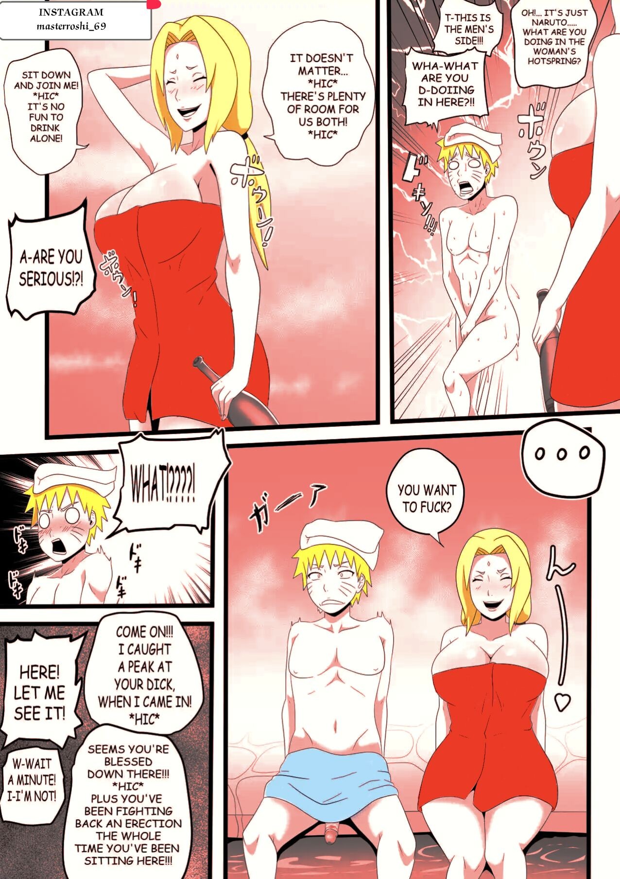 Naruto tsunade sex comic