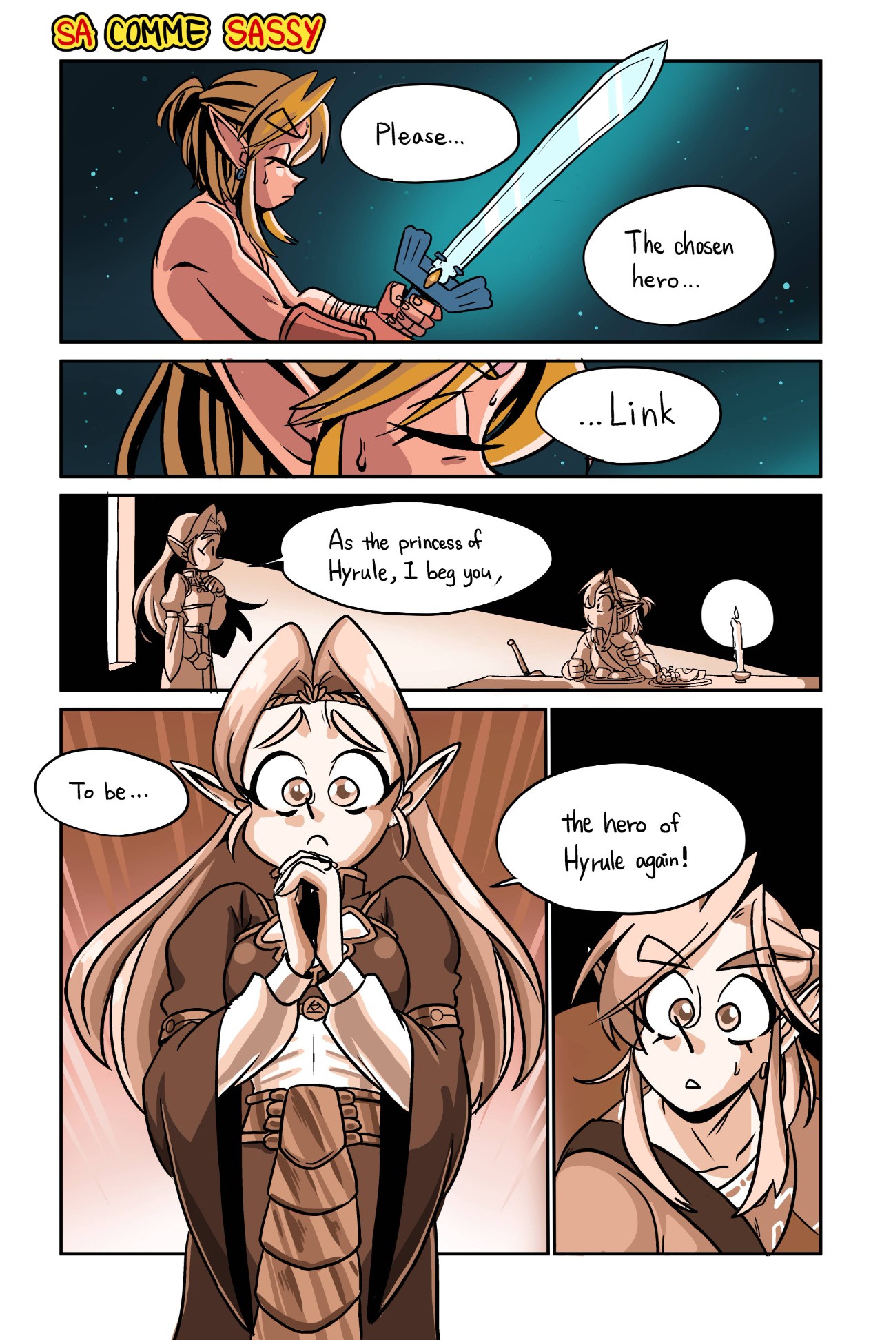 Peach Perfect Part 2: The Hero Of Hyrule Porn Comic english 02