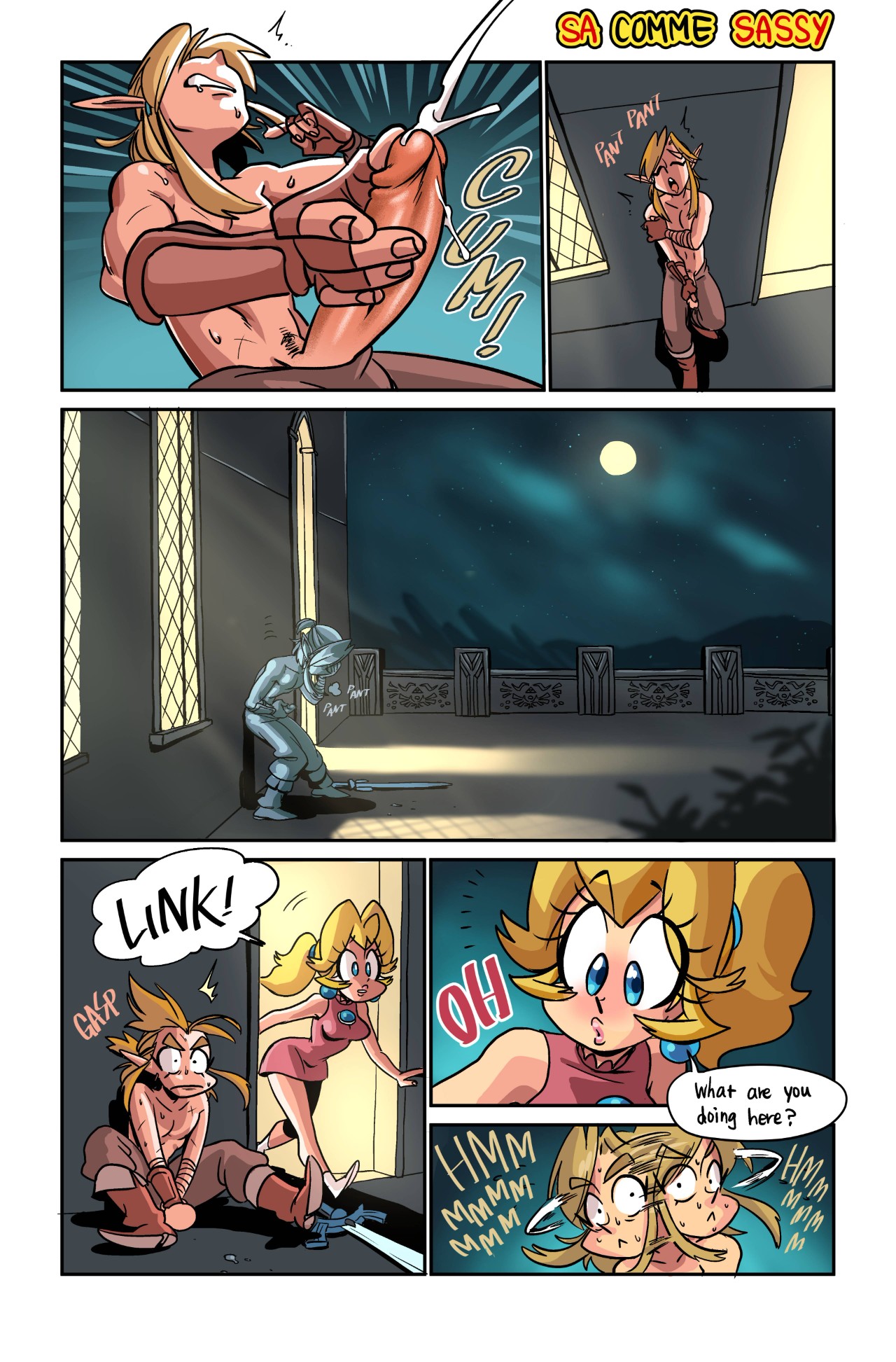 Peach Perfect Part 2: The Hero Of Hyrule Porn Comic english 06