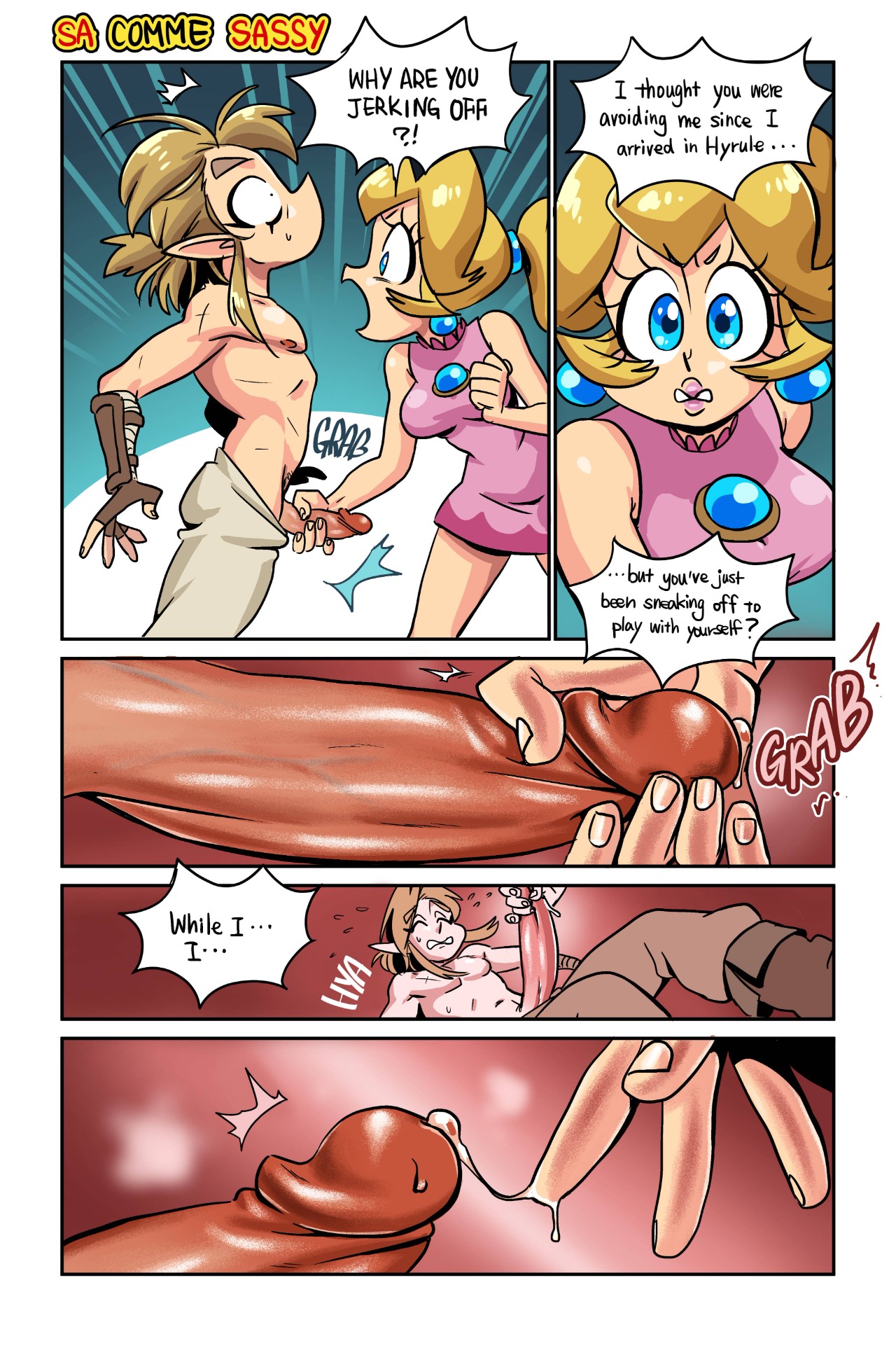 Peach Perfect Part 2: The Hero Of Hyrule Porn Comic english 07