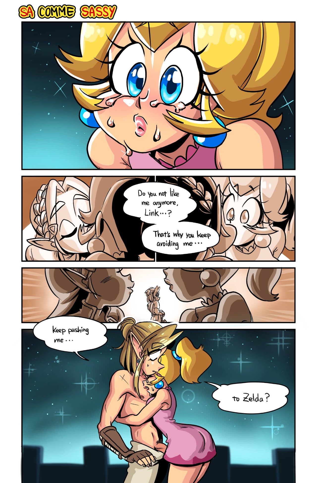 Peach Perfect Part 2: The Hero Of Hyrule Porn Comic english 08