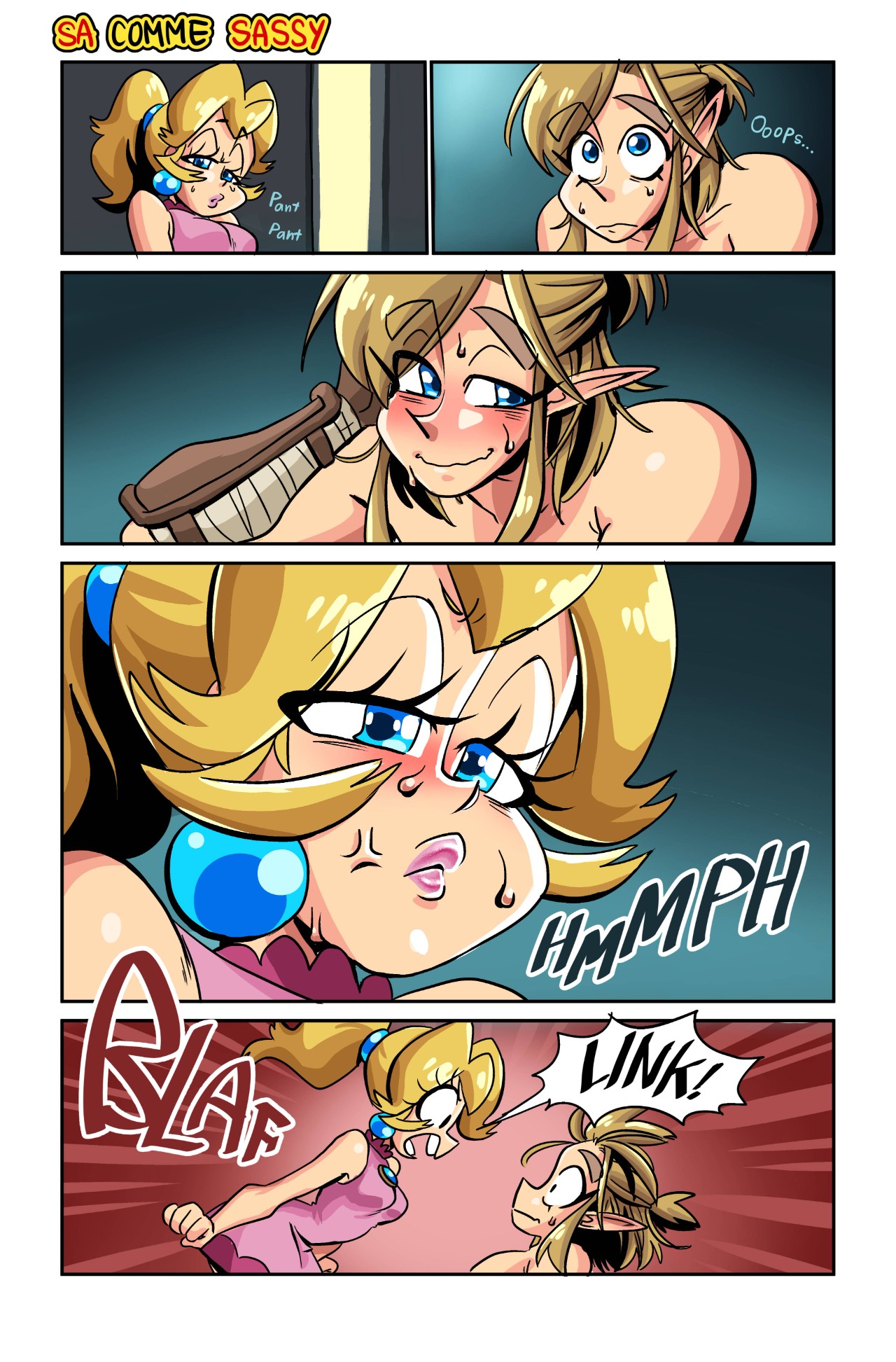 Peach Perfect Part 2: The Hero Of Hyrule Porn Comic english 14