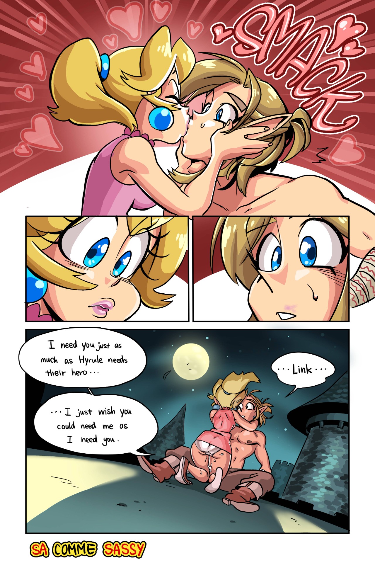 Peach Perfect Part 2: The Hero Of Hyrule Porn Comic english 15