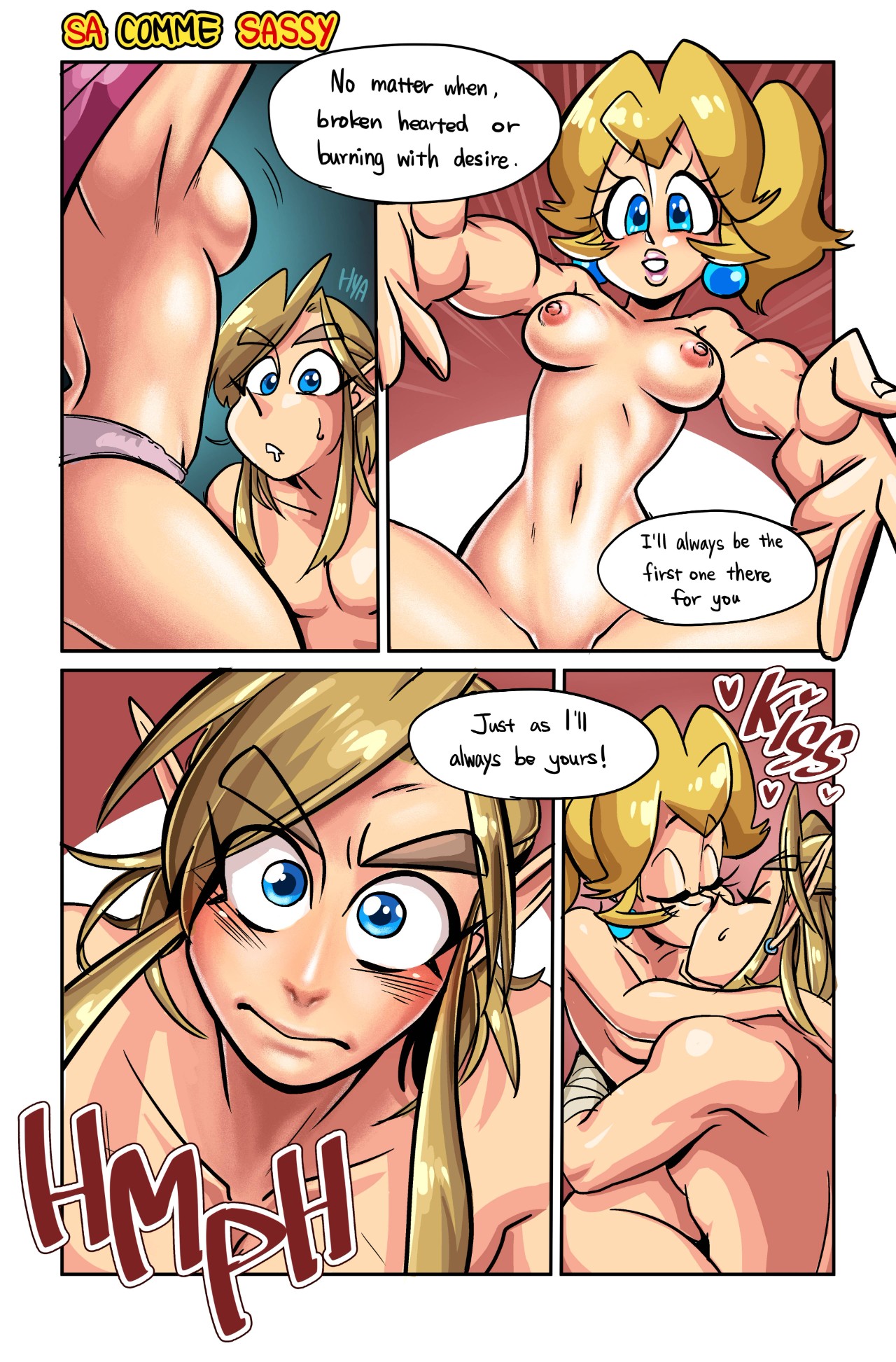 Peach Perfect Part 2: The Hero Of Hyrule Porn Comic english 16