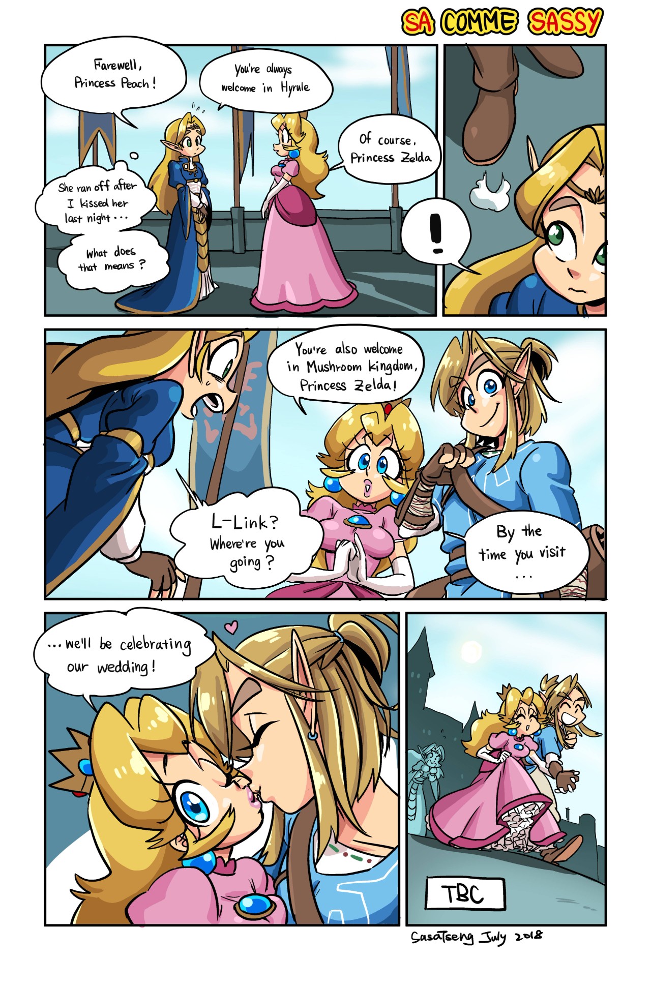 Peach Perfect Part 2: The Hero Of Hyrule Porn Comic english 22