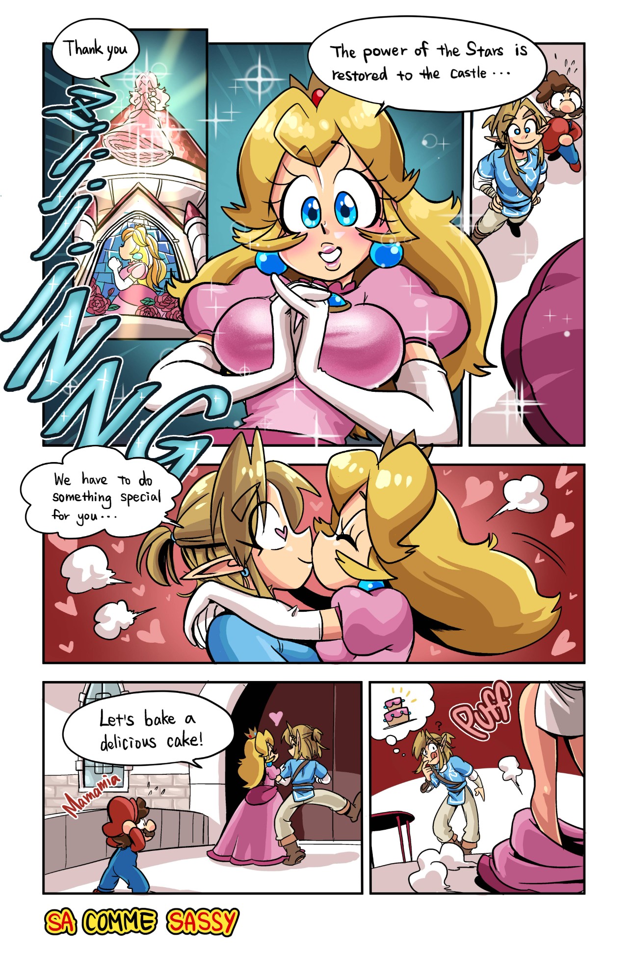 Peach Perfect Part 2: The Hero Of Hyrule Porn Comic english 24