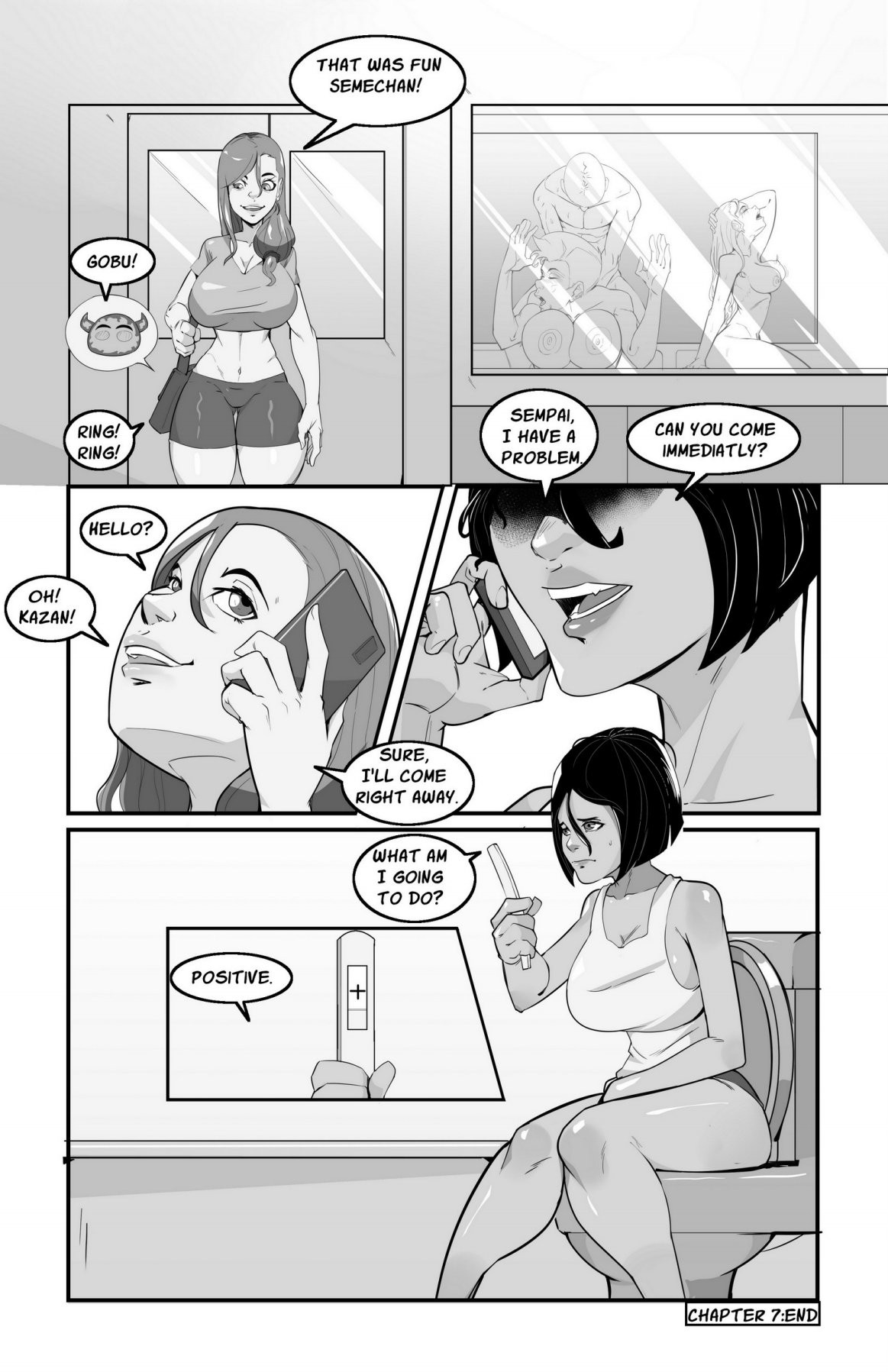 Semeblob Chan Part 7 Porn Comic english 13