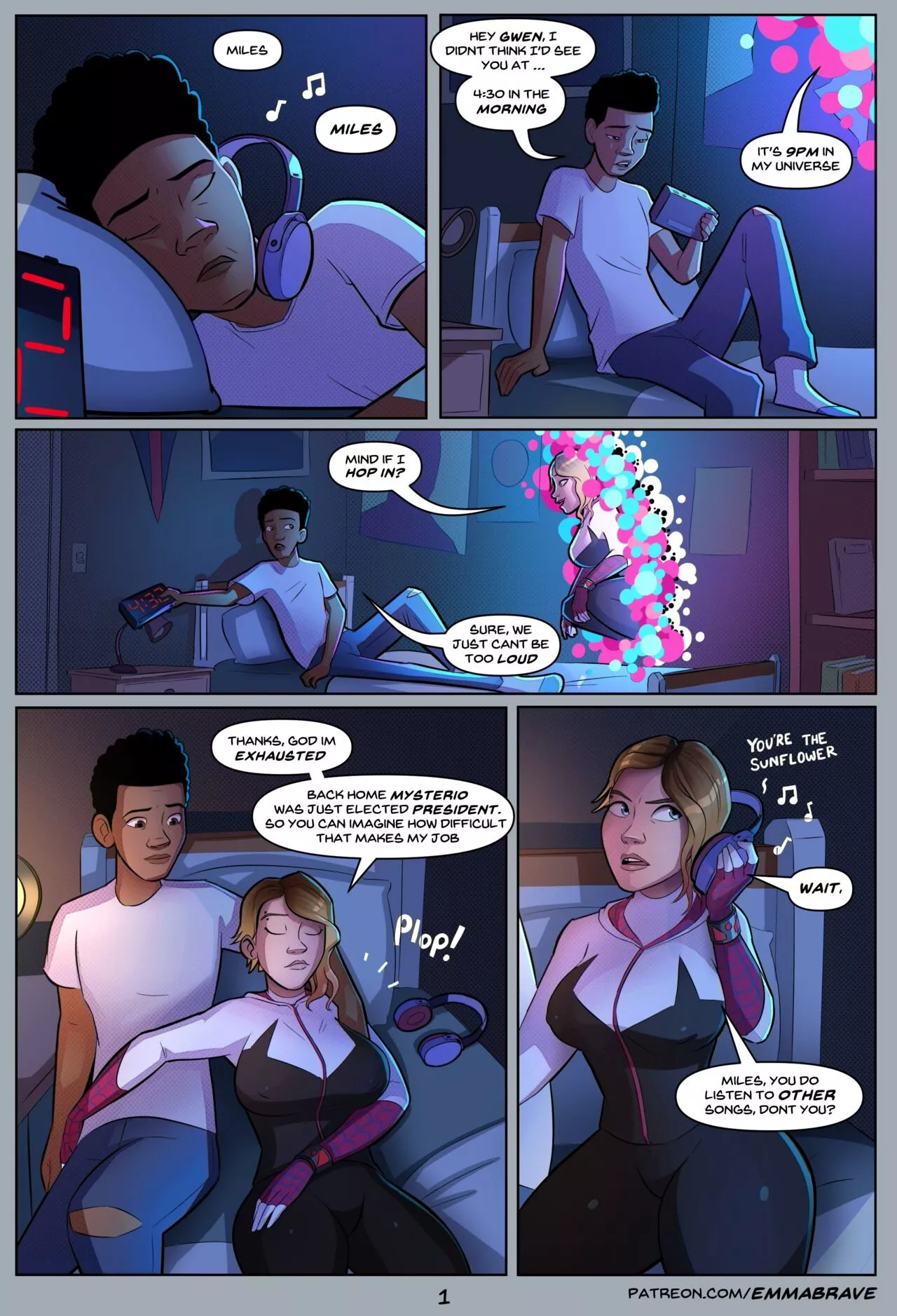 Spiderverse 18+ (Spider-Man) [EmmaBrave] - English - Porn Comic