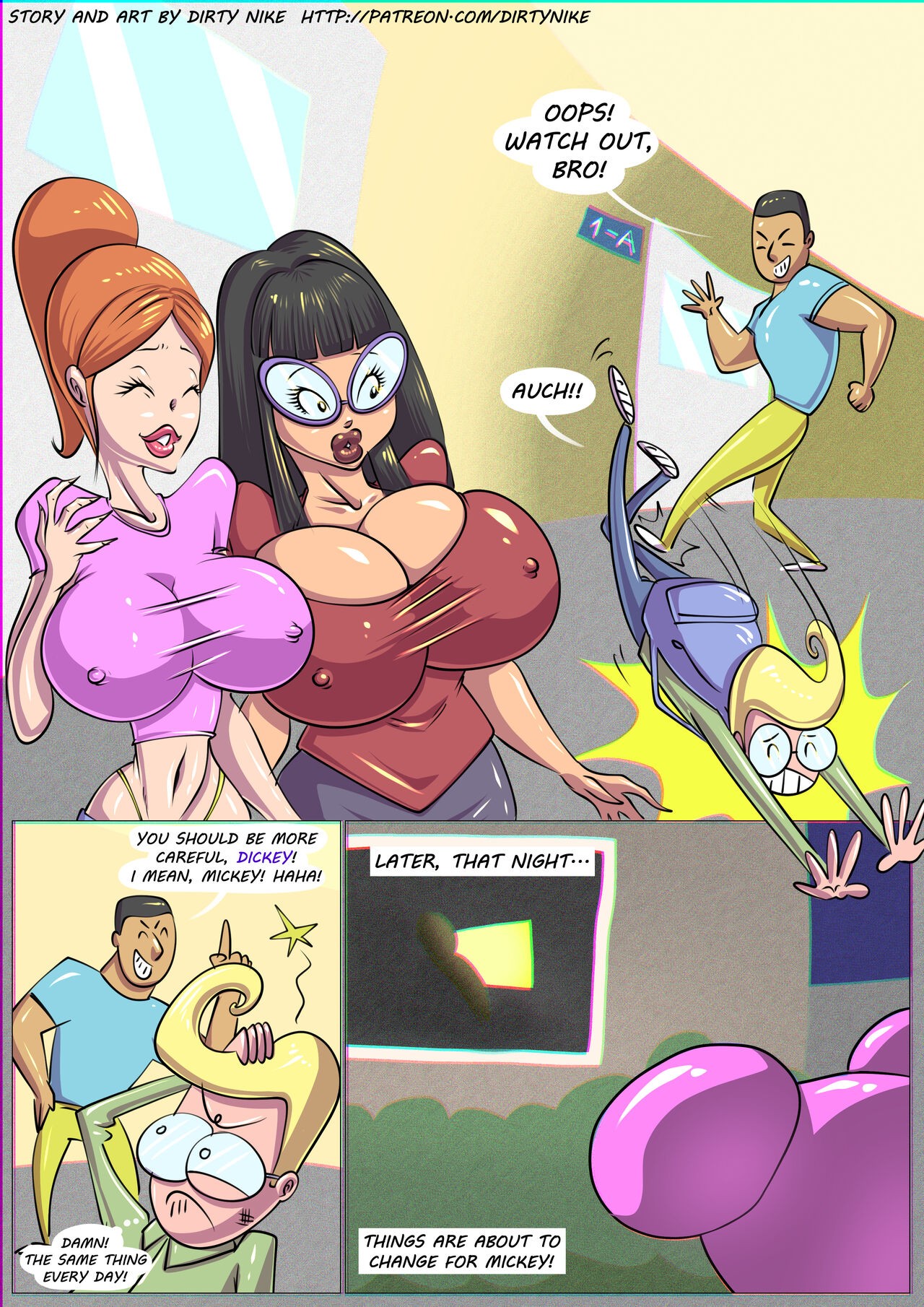 THe Bully: A Bimbo Fairy Mischief Porn Comic english 02