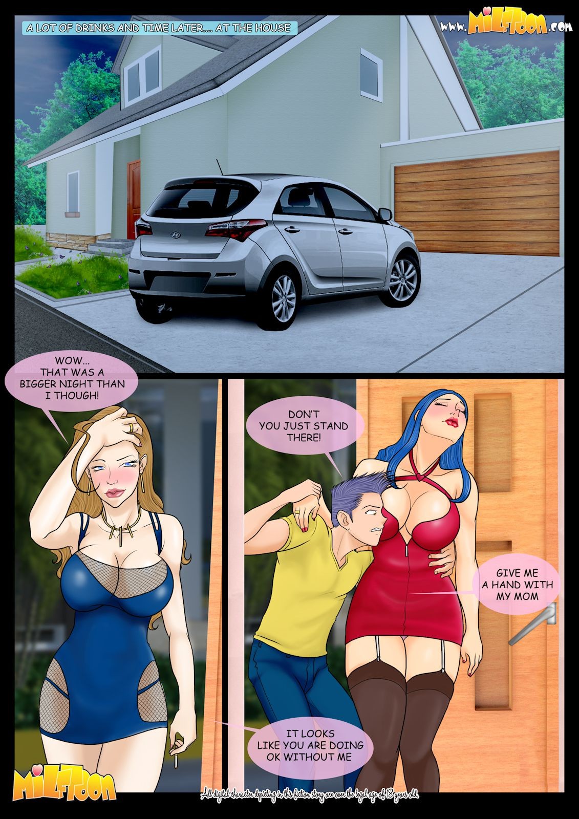 The Party By MILFToon Porn Comic english 04