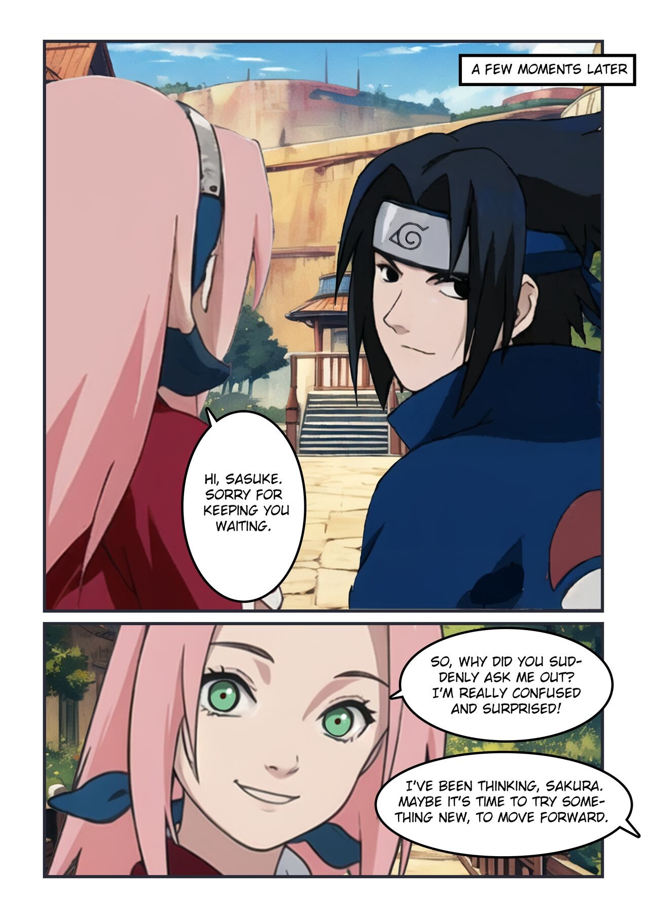 Tricking Sakura ! Porn Comic english 03