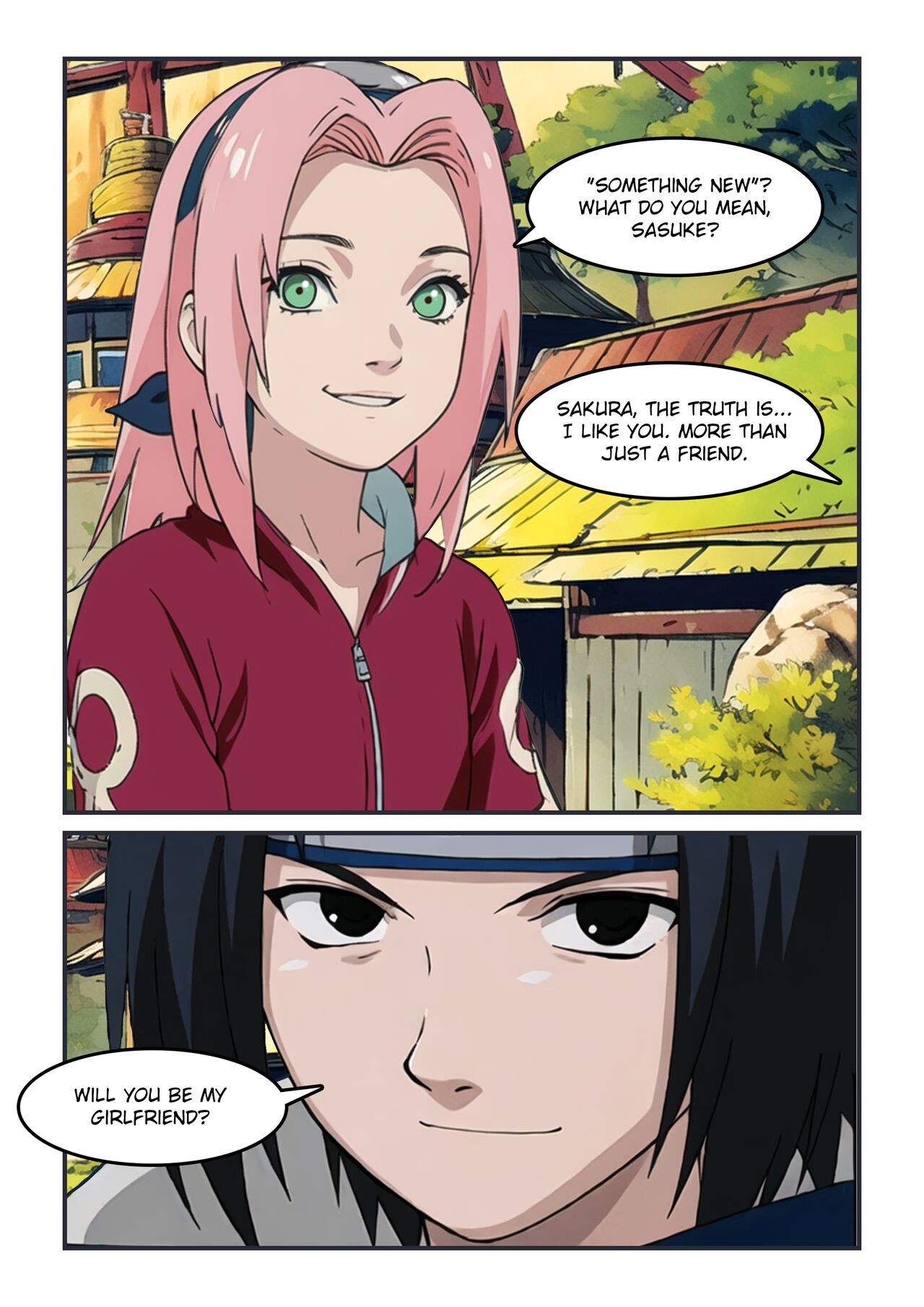 Tricking Sakura ! Porn Comic english 04