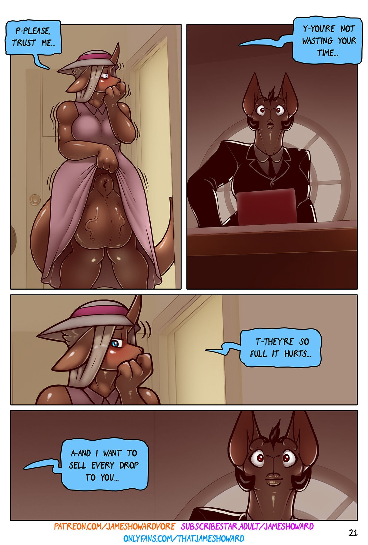 Vore Story Part 7: Mommy Issues Porn Comic english 21