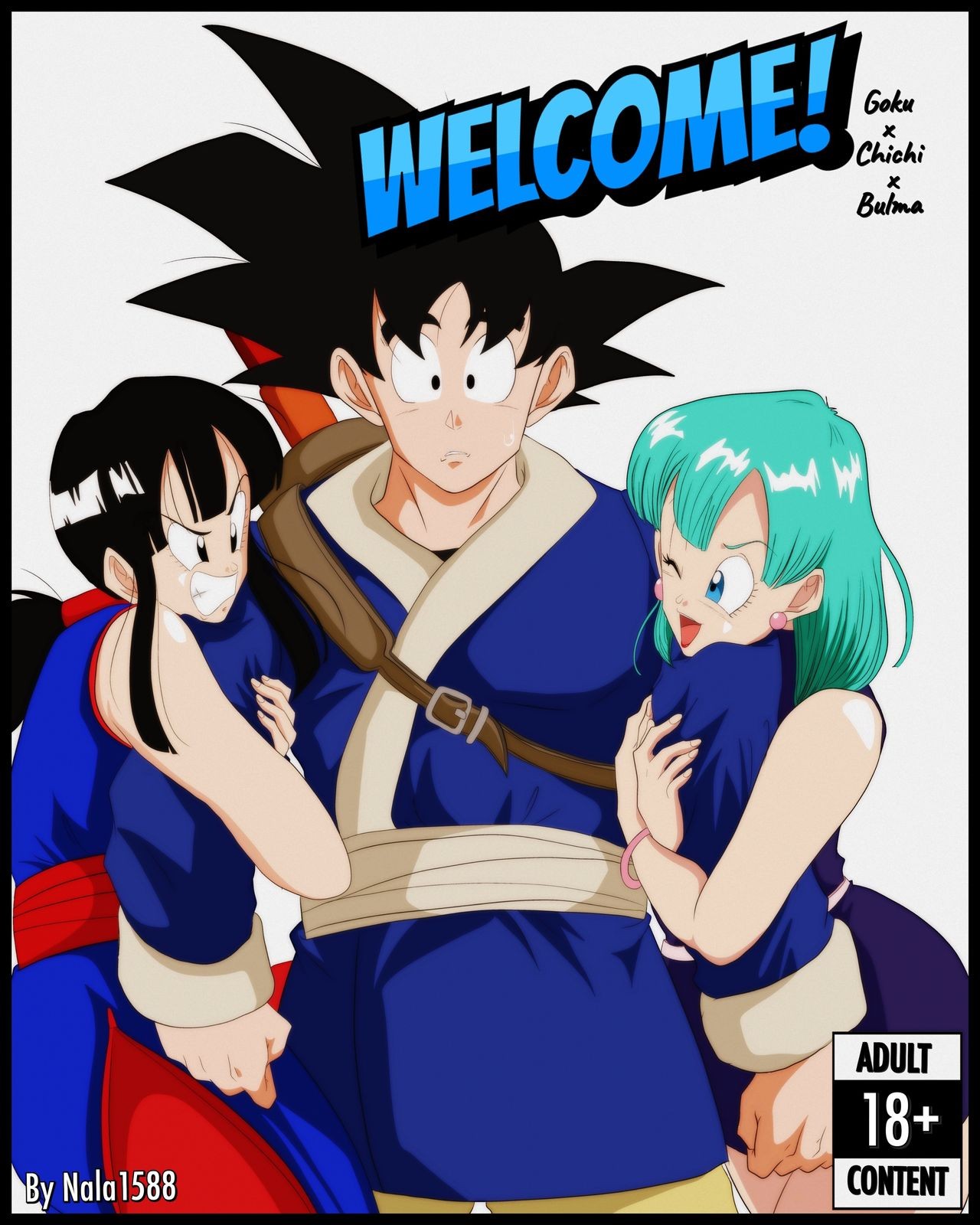 Welcome! Goku x ChiChi x Bulma  Porn Comic english 01