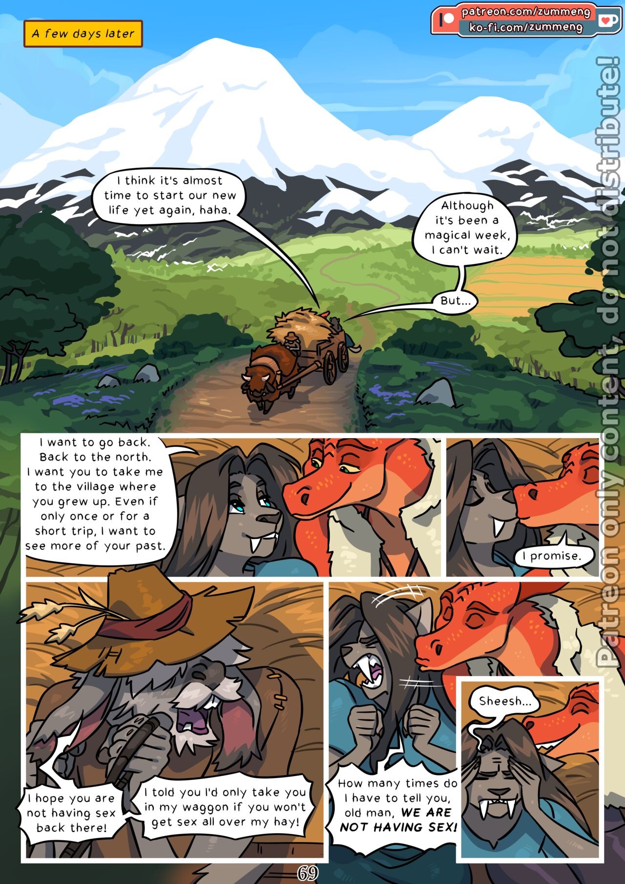 Wishes 3 By Zummeng  Porn Comic english 70
