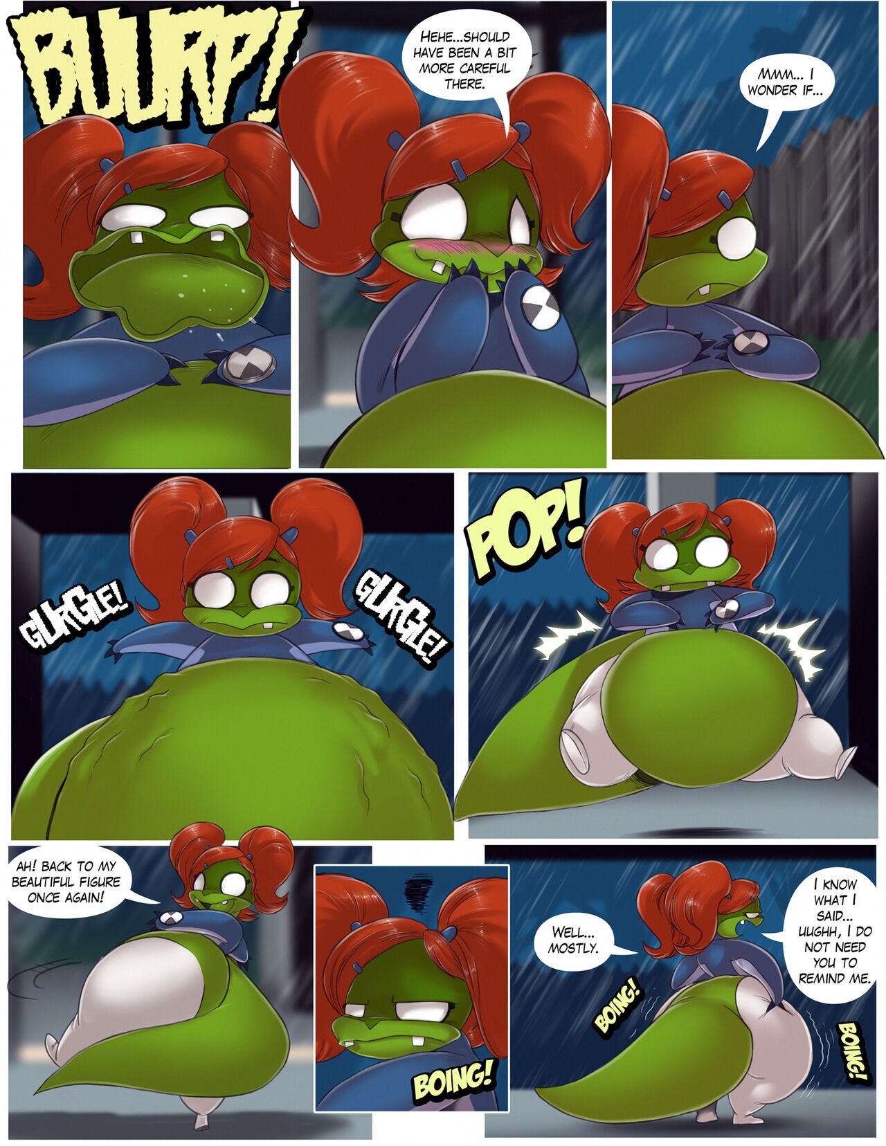 A Casual Day of Aliens Porn Comic english 41