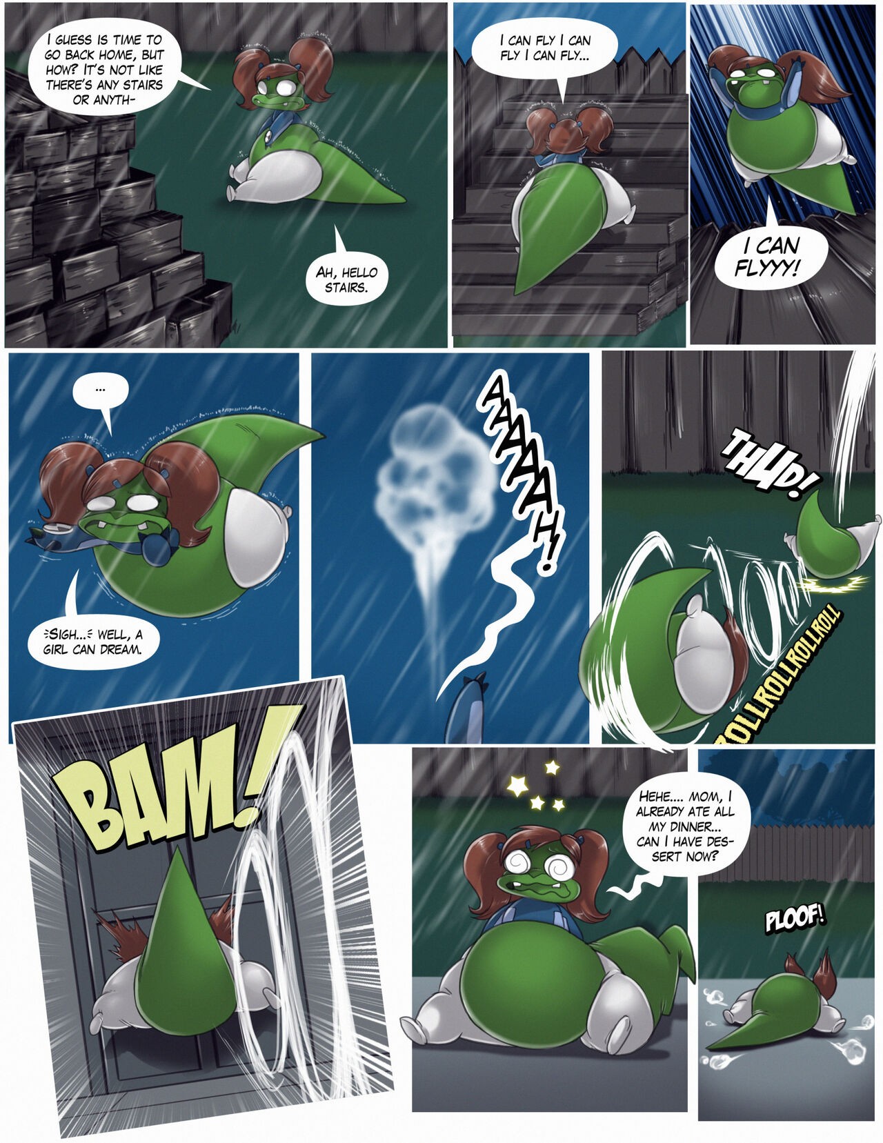 A Casual Day of Aliens Porn Comic english 44