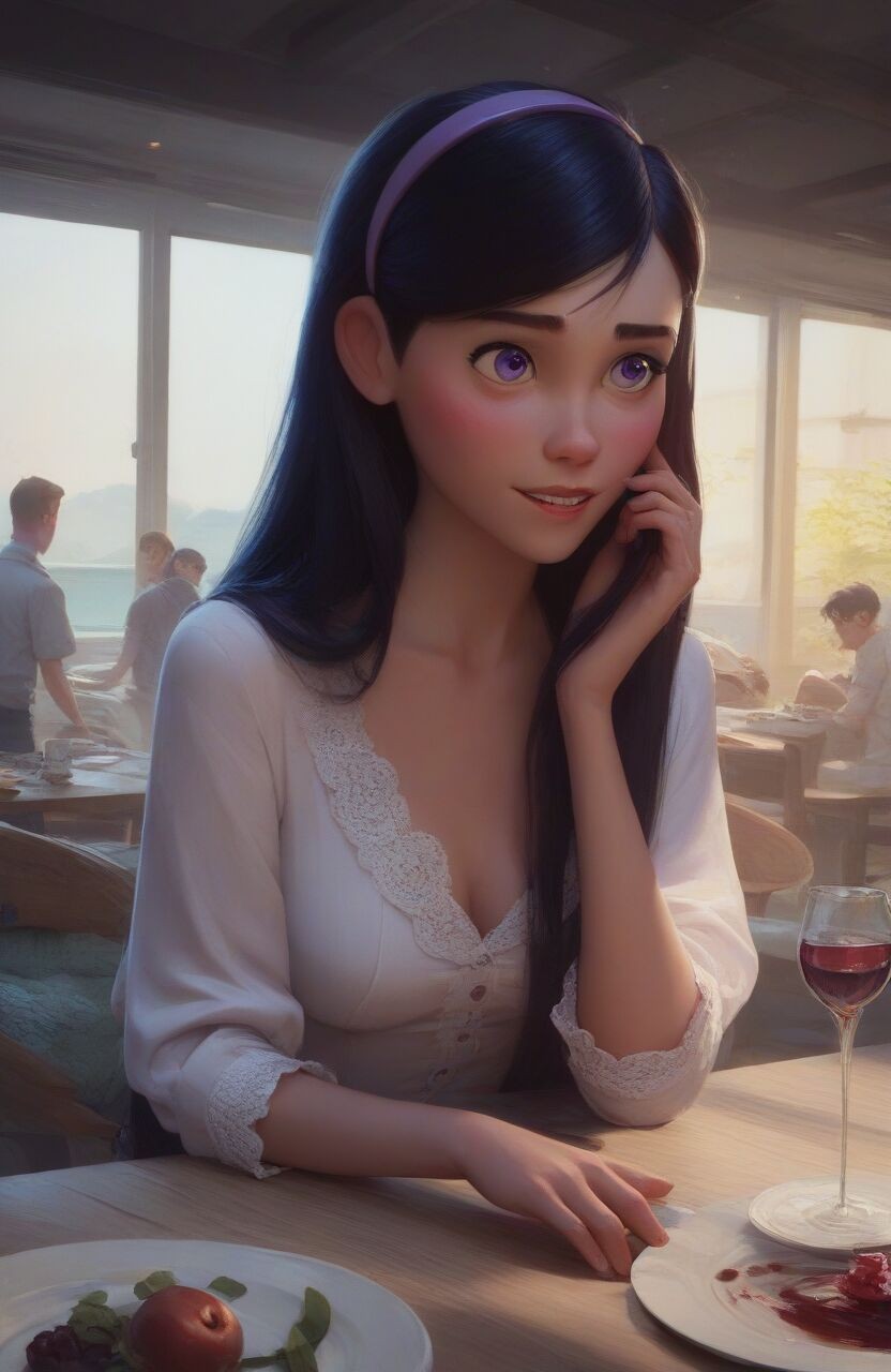 A Date With Violet Parr Porn Comic english 10