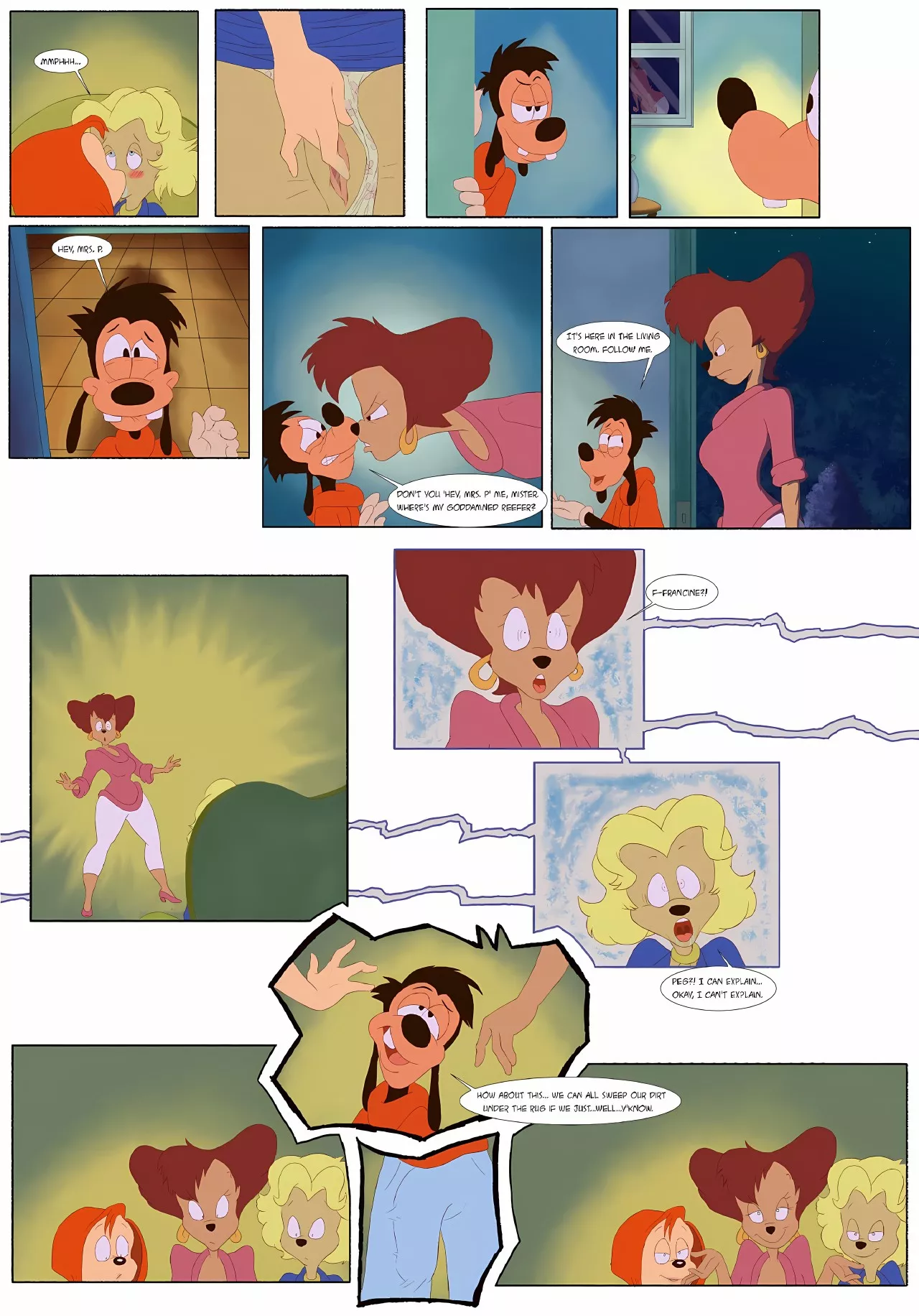 Cartoon porn english