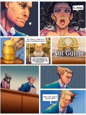 Ace Attorney: The Trial Of Sex Porn Comic english 12