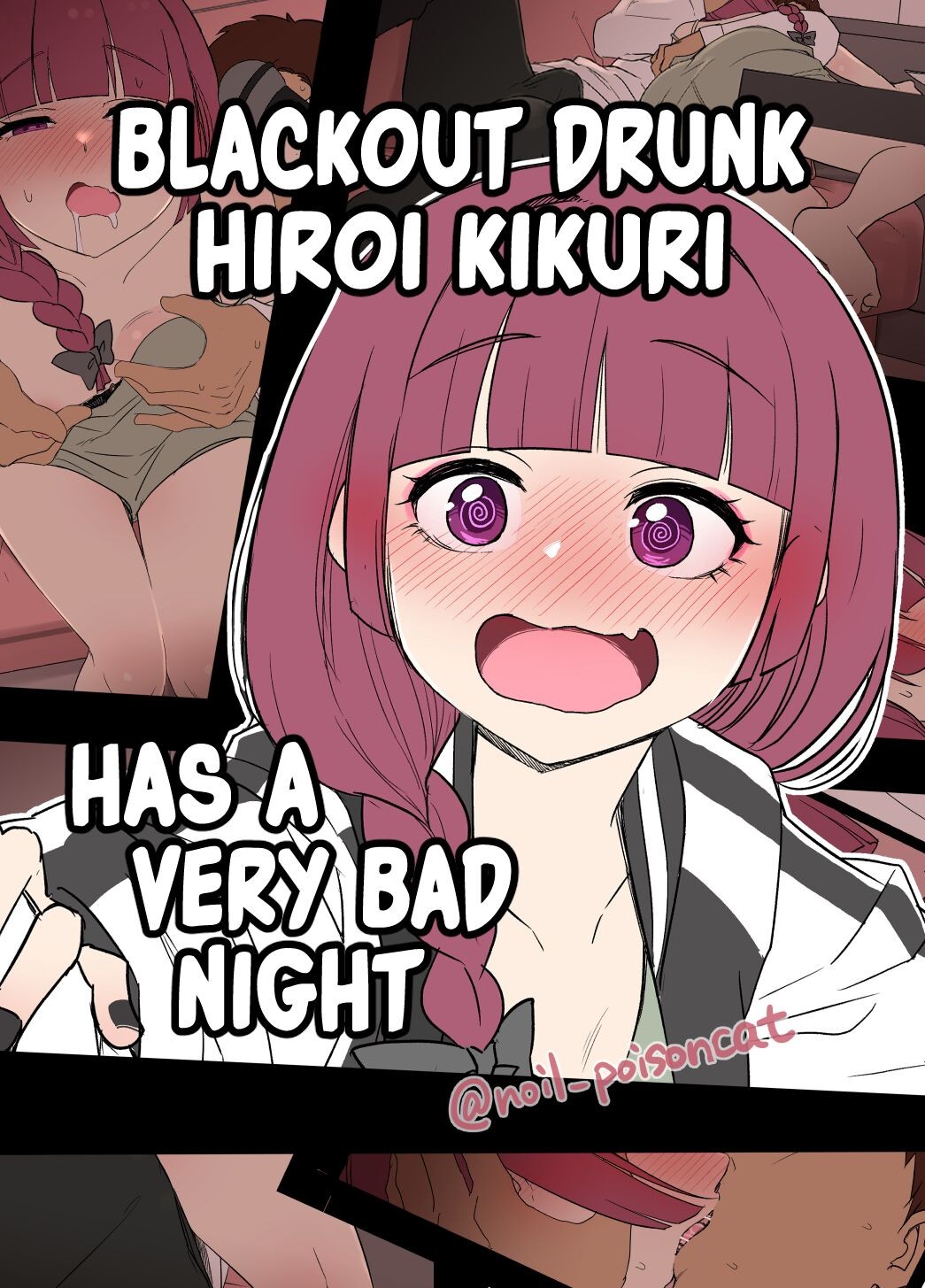 Blackout Drunk Hiroi Kikuri Has a Very Bad Night Porn Comic english 01
