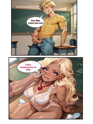 Brains To Bimbo Full Porn Comic english 07