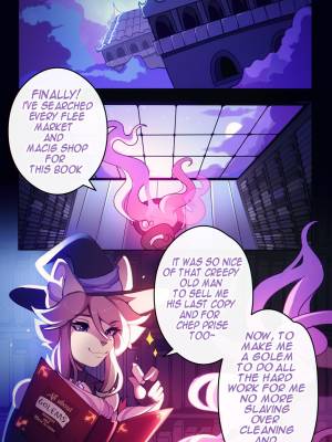 False Spellbook Porn Comic english 03