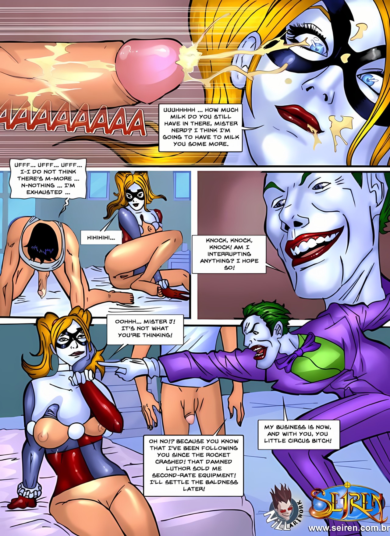 Harleyquinn By Seiren Porn Comic english 16