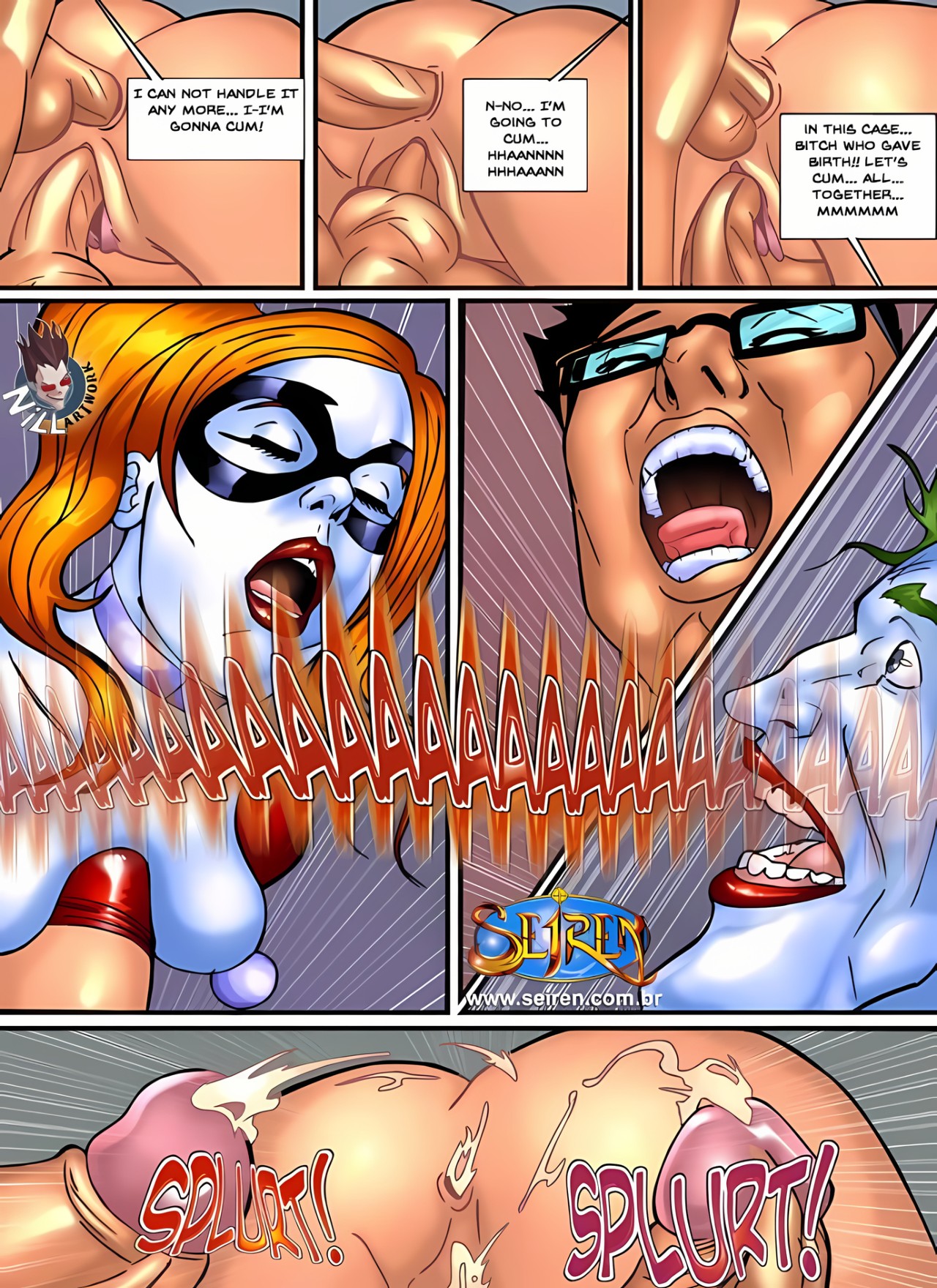 Harleyquinn By Seiren Porn Comic english 20