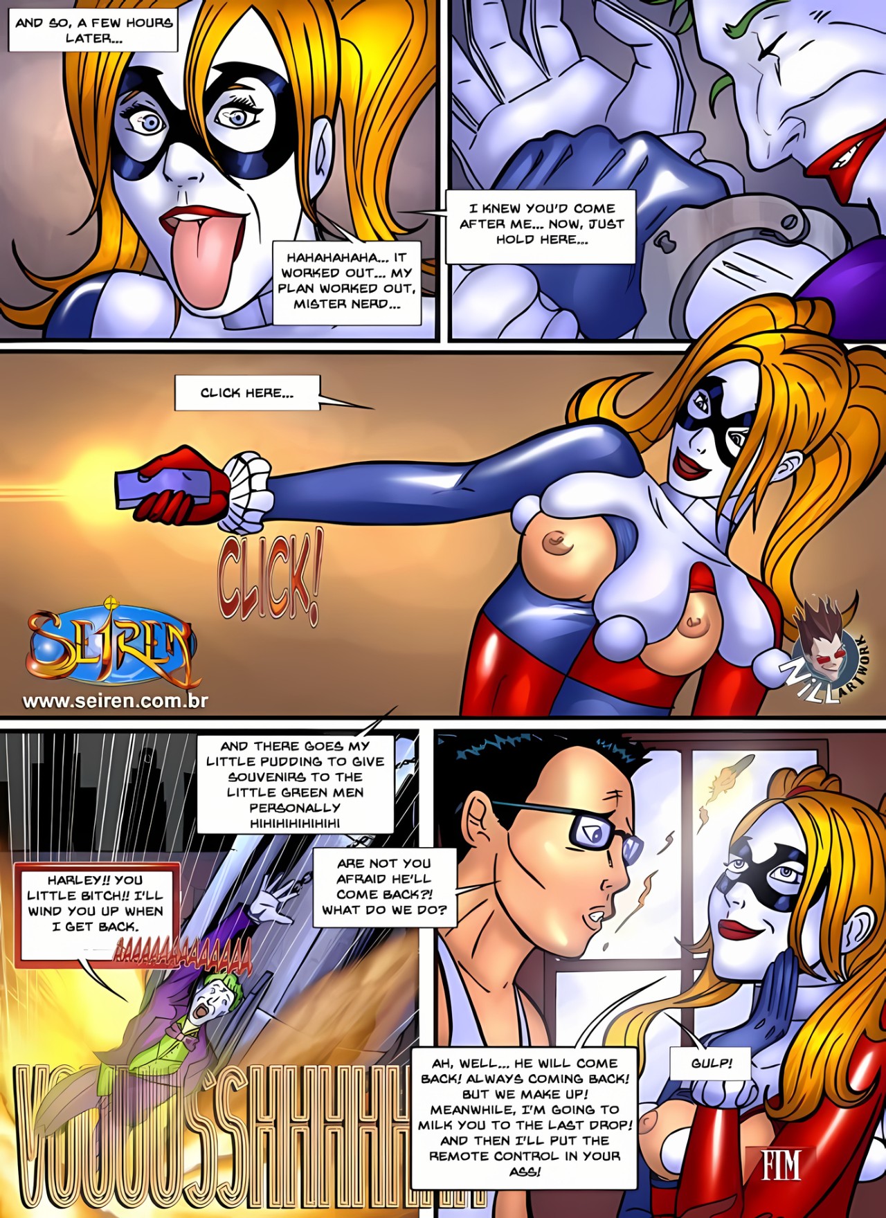 Harleyquinn By Seiren Porn Comic english 21