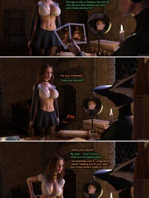 Hermione Granger And The Professor’s Wand Porn Comic english 04