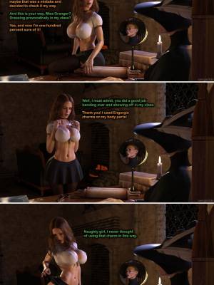 Hermione Granger And The Professor’s Wand Porn Comic english 05