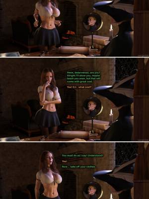 Hermione Granger And The Professor’s Wand Porn Comic english 06