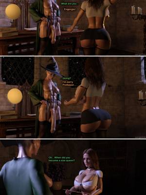 Hermione Granger And The Professor’s Wand Porn Comic english 42