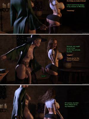 Hermione Granger And The Professor’s Wand Porn Comic english 43