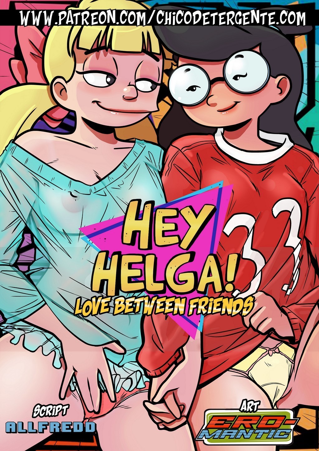 Hey Helga! Love Between Friends  Porn Comic english 01