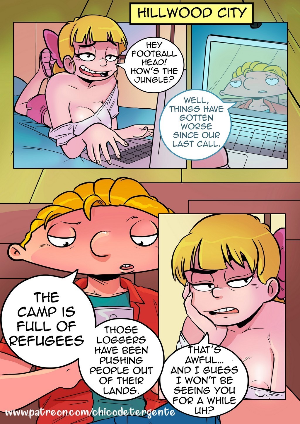 Hey Helga! Love Between Friends  Porn Comic english 02