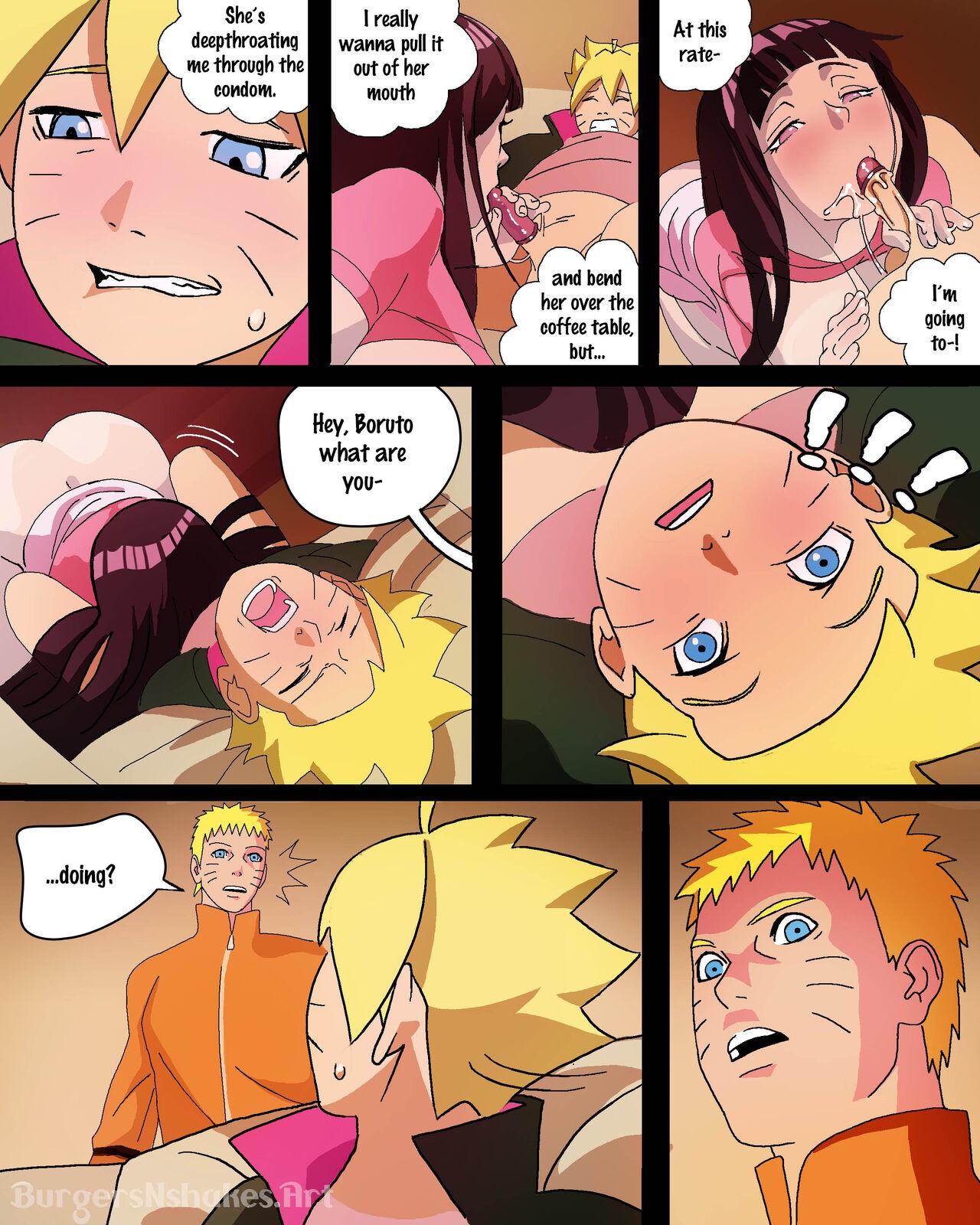 Hinata’s Addiction - Part 2 Porn Comic english 50