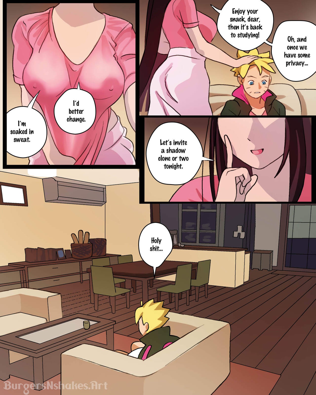 Hinata’s Addiction - Part 2 Porn Comic english 54