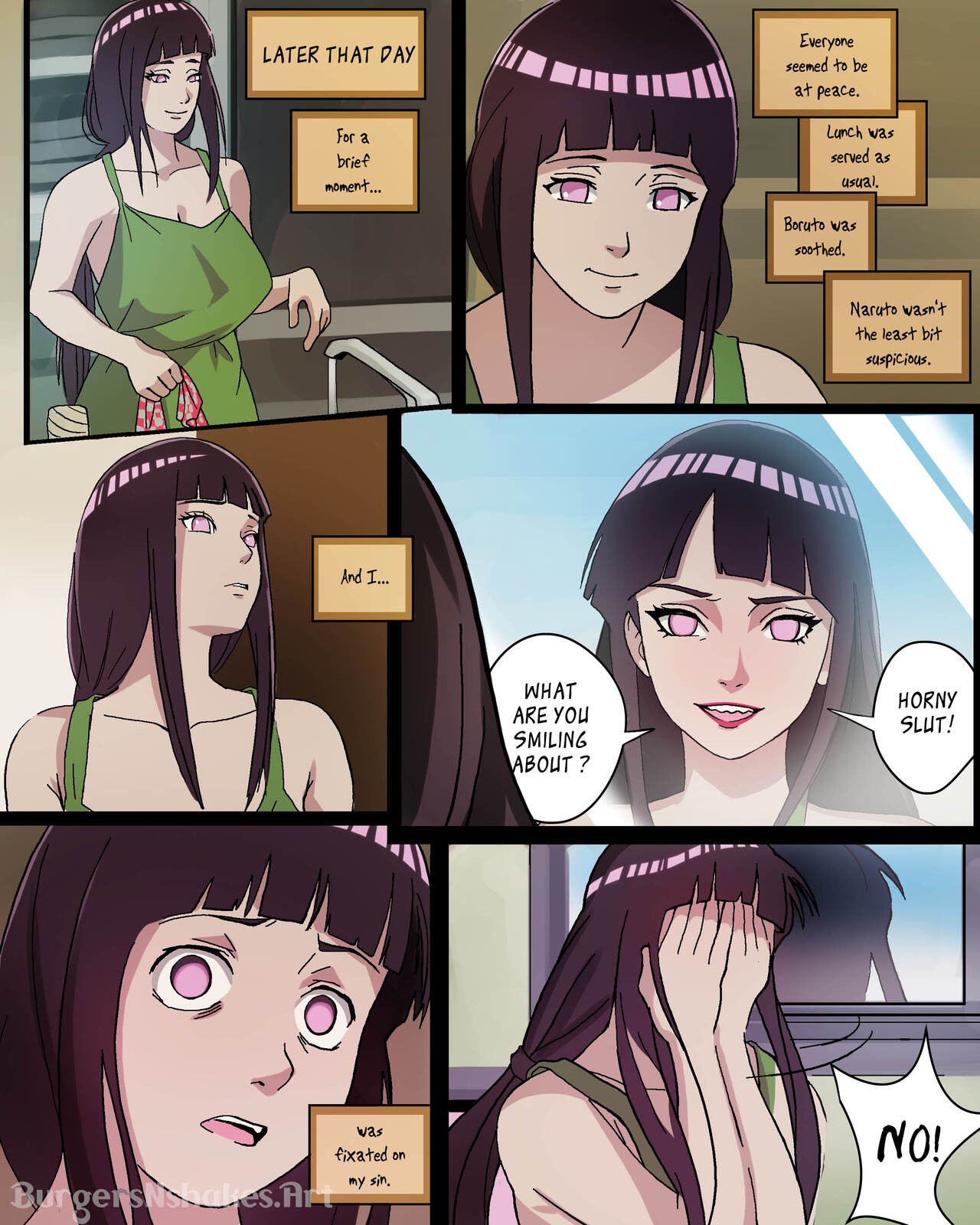 Hinata’s Addiction - Part 2 Porn Comic english 55