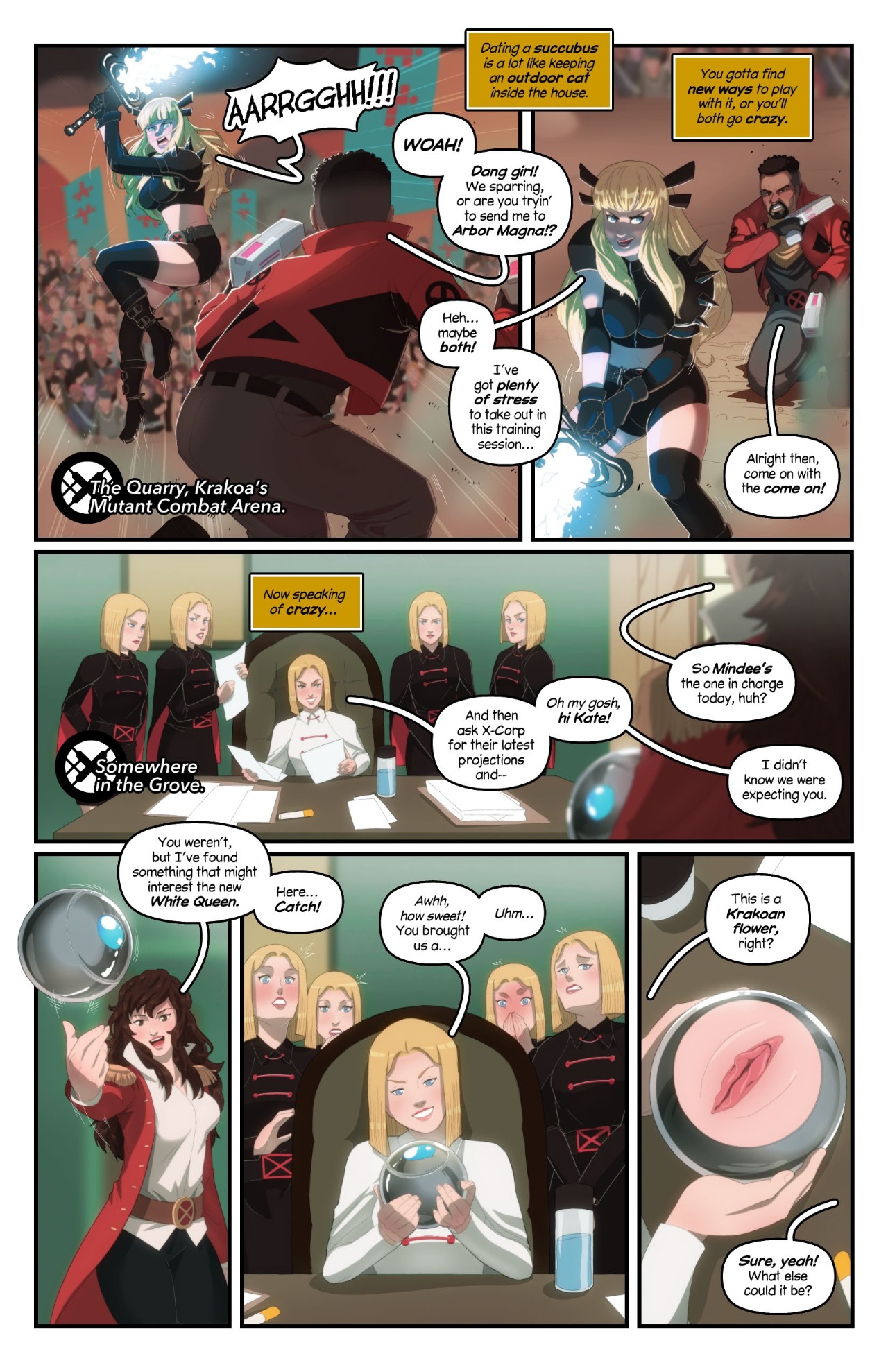 House Of XXX: Pocket Portal  Porn Comic english 03