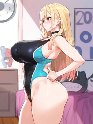 Marin Kitagawa X BBC Swimsuit Edition Porn Comic english 55