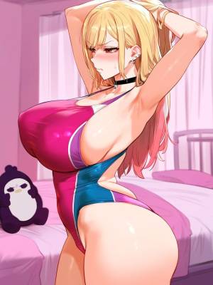 Marin Kitagawa X BBC Swimsuit Edition Porn Comic english 63